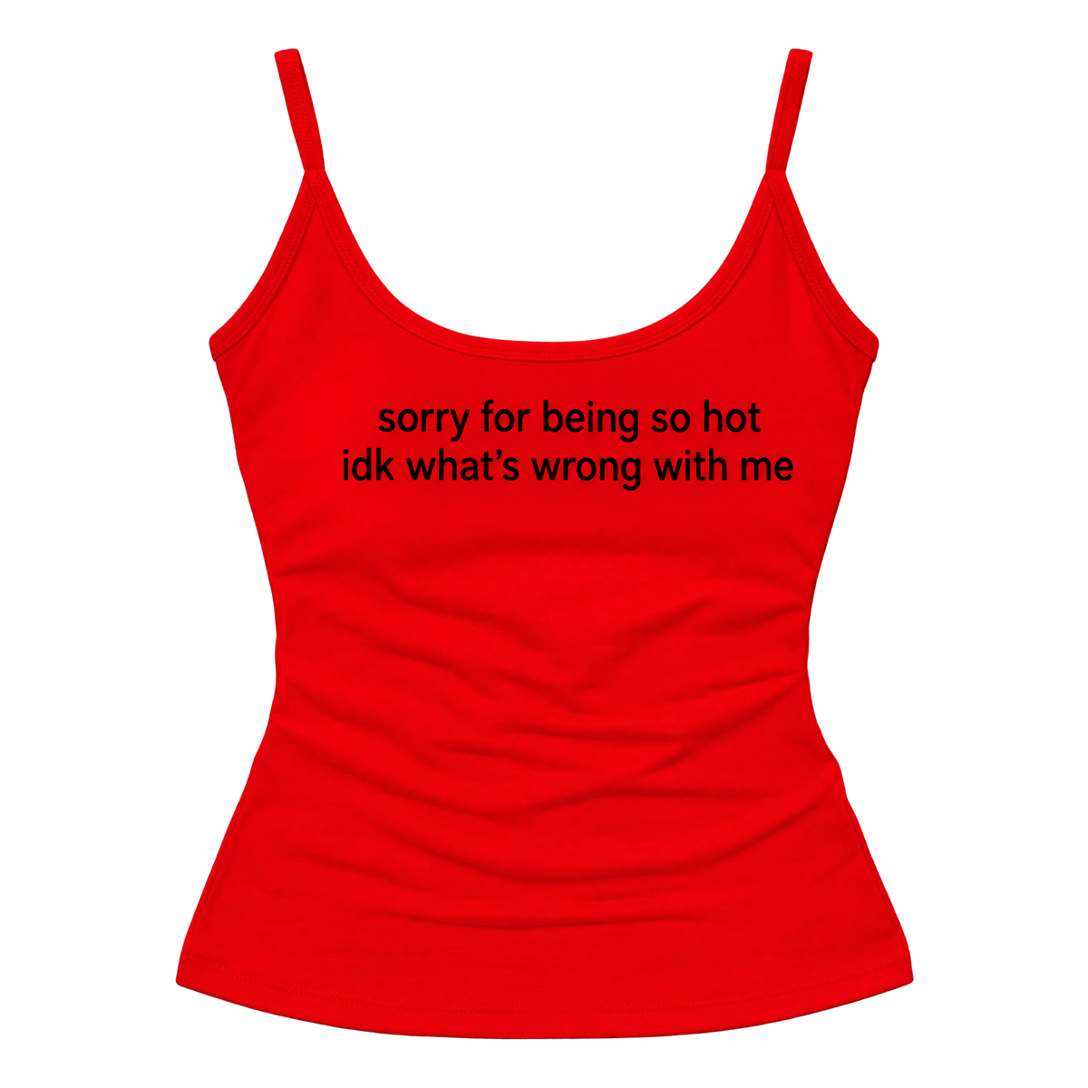 Y2K Slogan Letter Print Cropped Tank Top