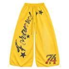 Vintage Star 74 Drawstring Wide-Leg Pants