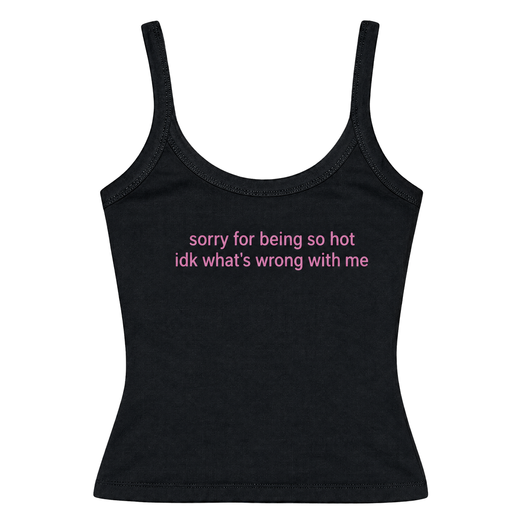 Y2K Slogan Letter Print Cropped Tank Top