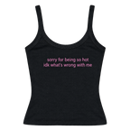 Y2K Slogan Letter Print Cropped Tank Top