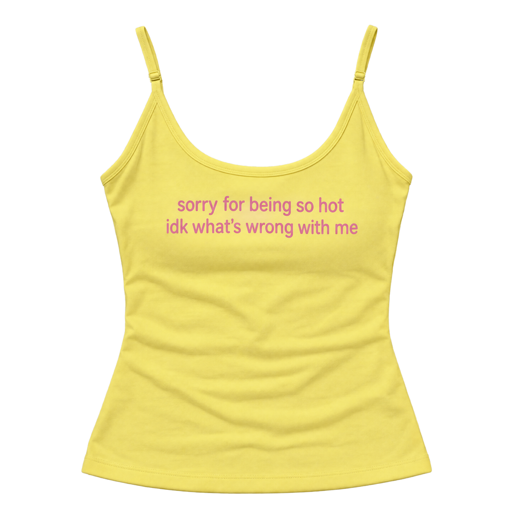 Y2K Slogan Letter Print Cropped Tank Top
