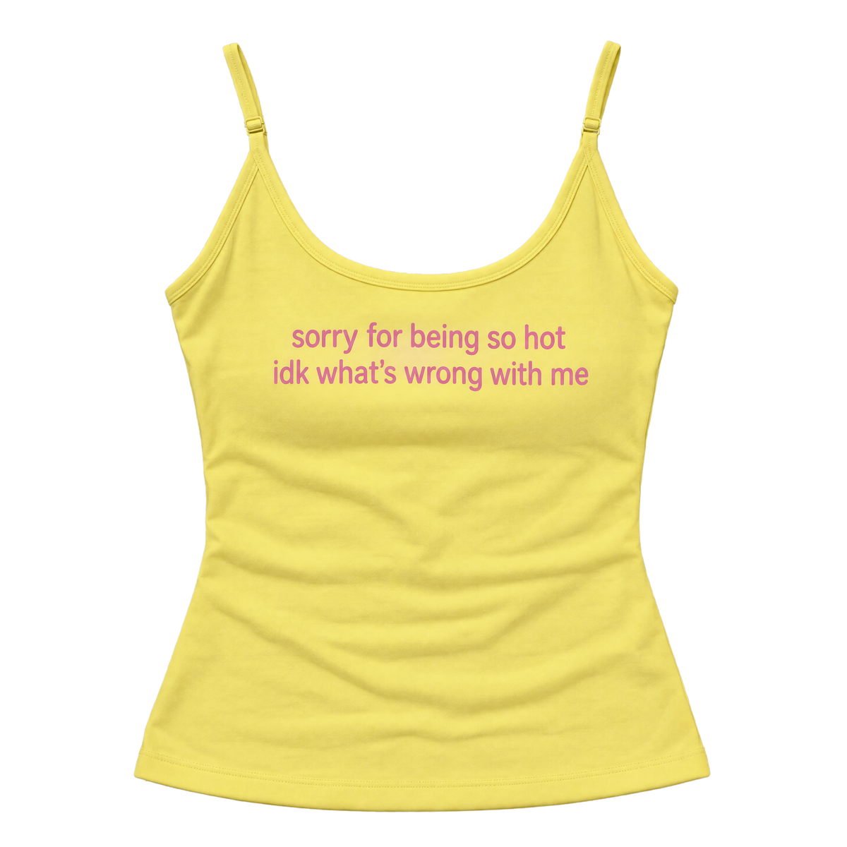 Y2K Slogan Letter Print Cropped Tank Top