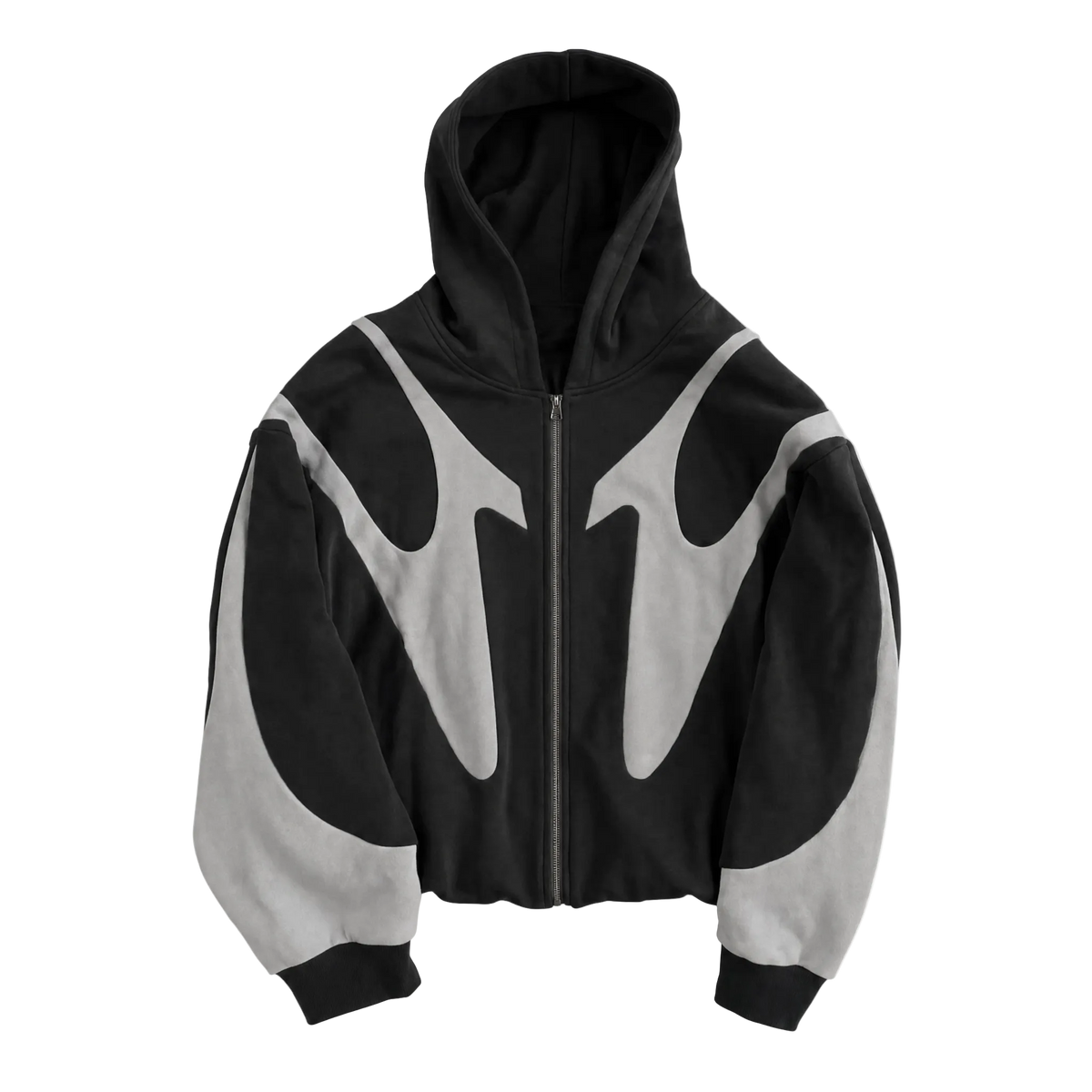 American Retro Graphic Zip Hoodie