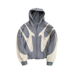 American Retro Graphic Zip Hoodie