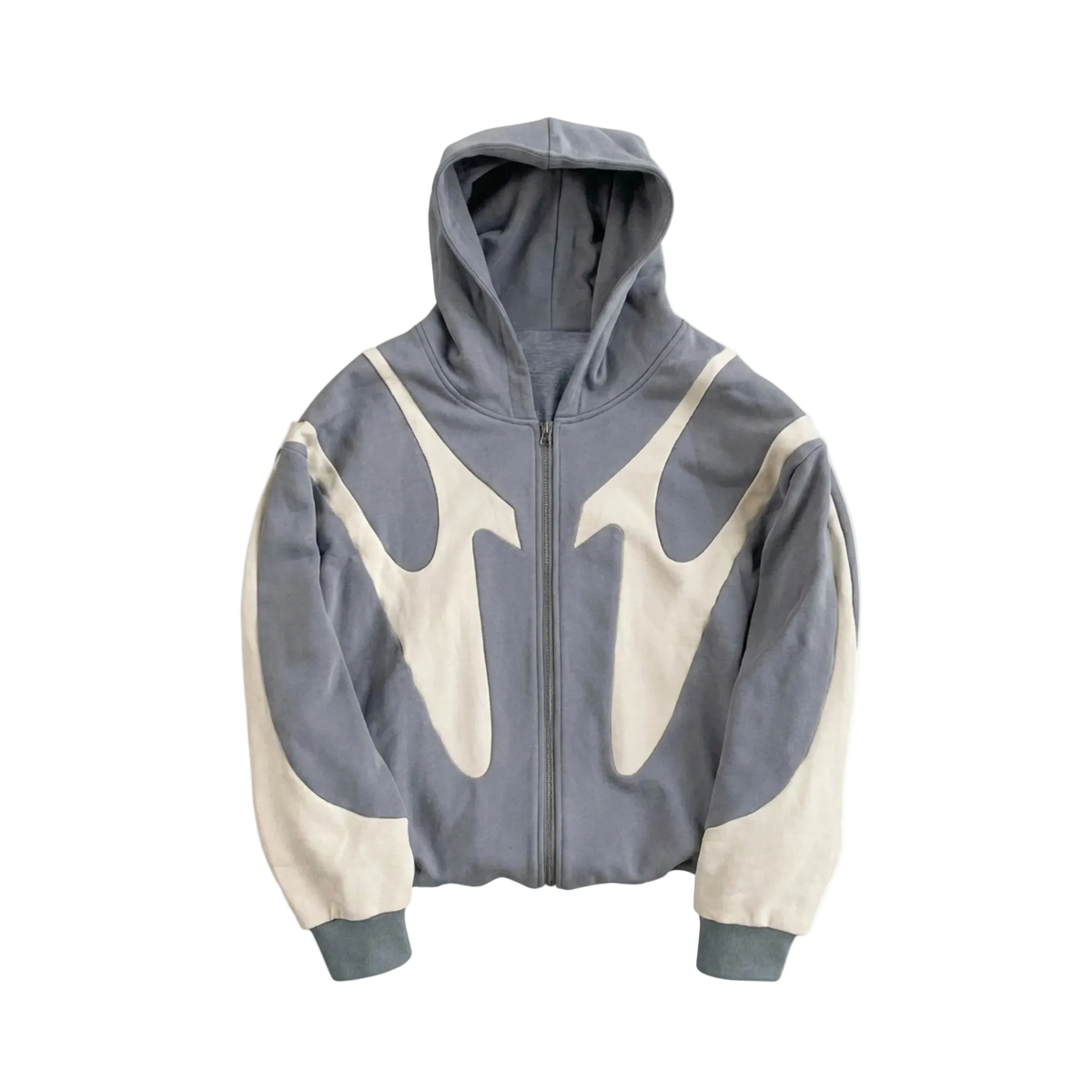American Retro Graphic Zip Hoodie