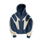 American Retro Graphic Zip Hoodie