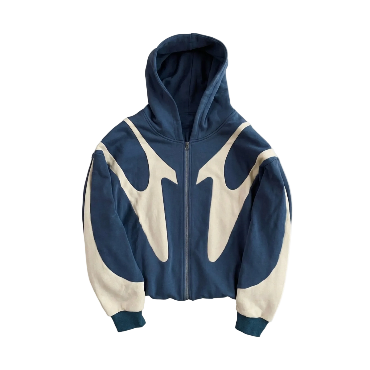 American Retro Graphic Zip Hoodie