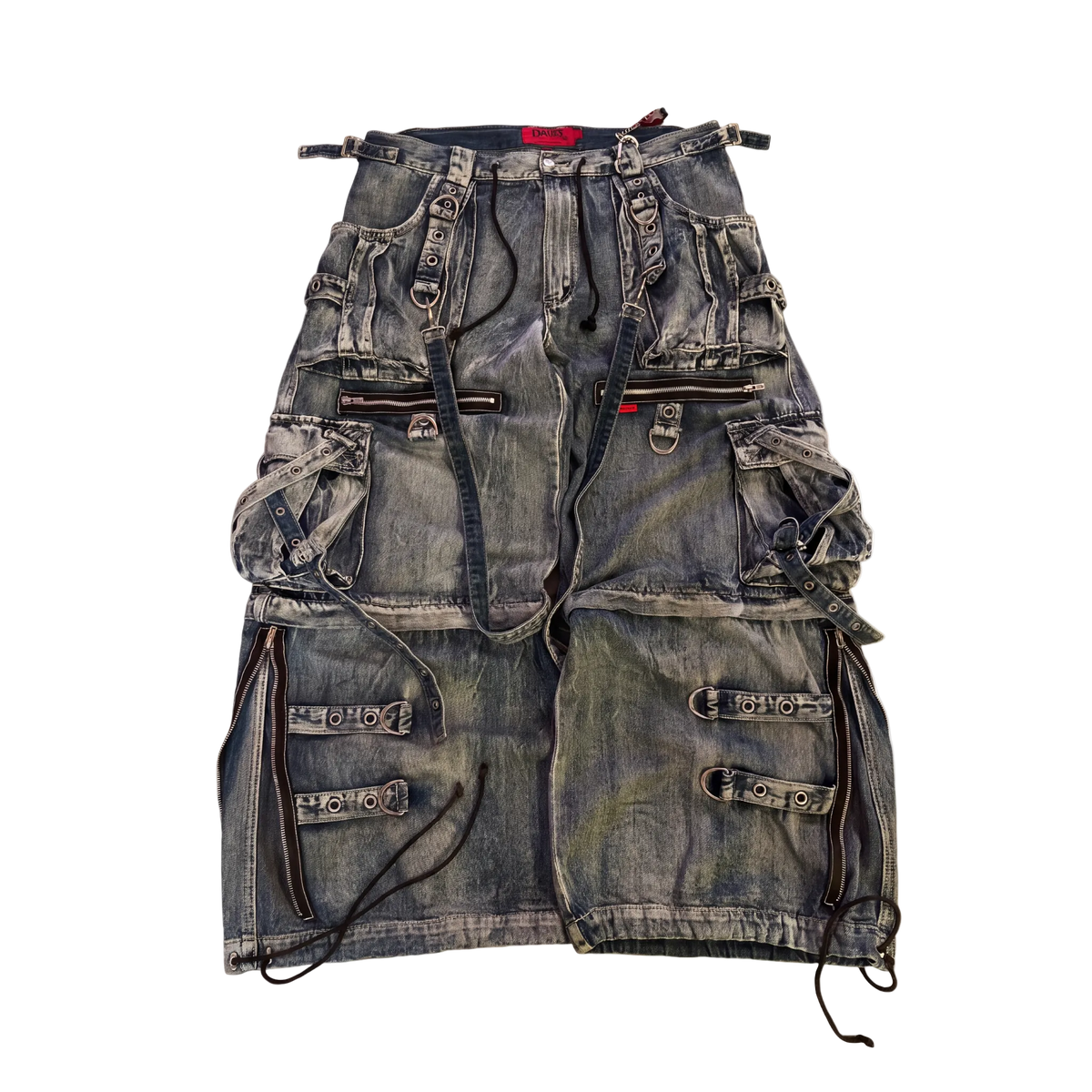 Baggy Cargo Pocket Jeans