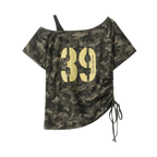 Camouflage Streetwear Crop Tee
