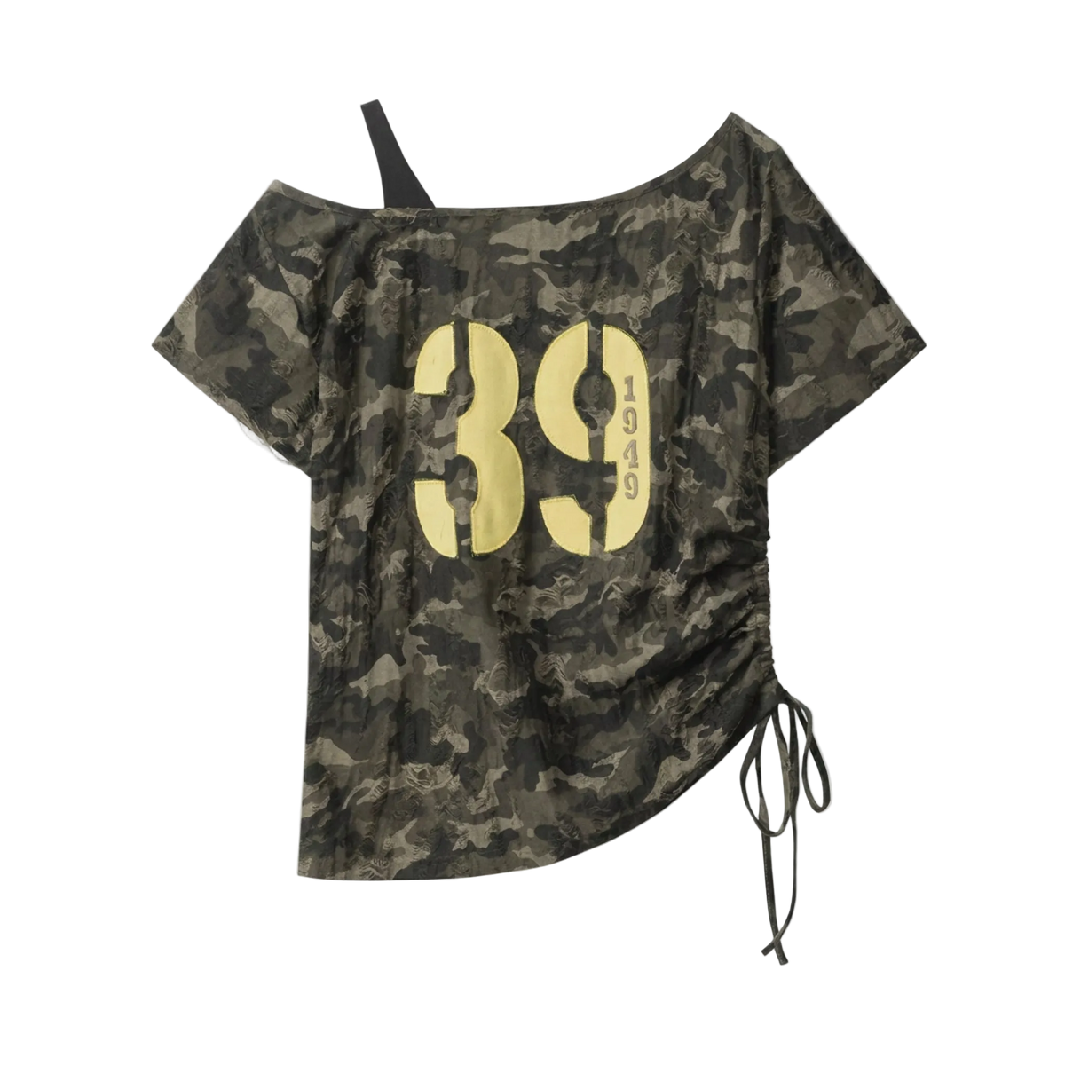 Camouflage Streetwear Crop Tee
