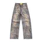 Gothic Wide Leg Baggy Jeans