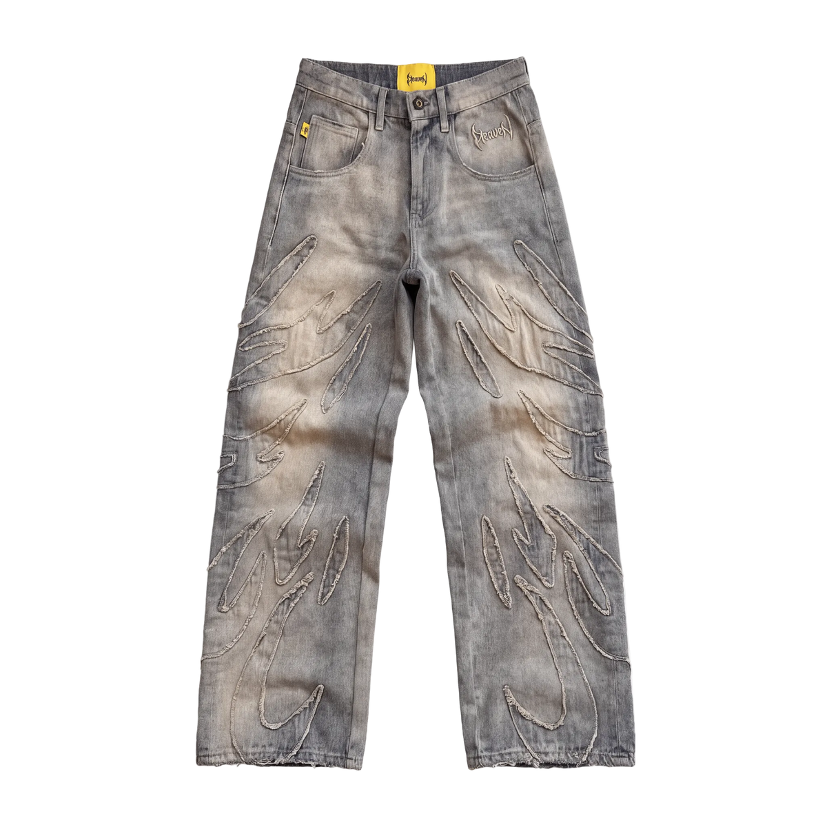 Gothic Wide Leg Baggy Jeans