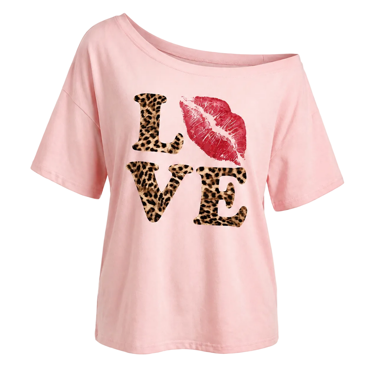 LOVE Graphic Oversized Cotton Tee