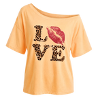 LOVE Graphic Oversized Cotton Tee
