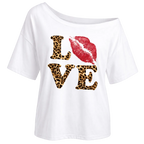 LOVE Graphic Oversized Cotton Tee