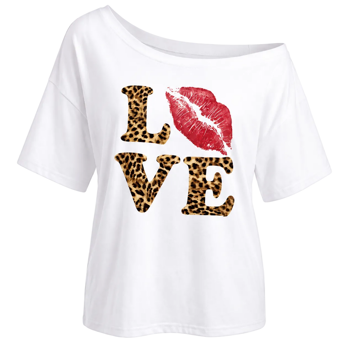 LOVE Graphic Oversized Cotton Tee