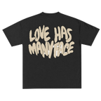 Love Has Many Face Round Neck Tee