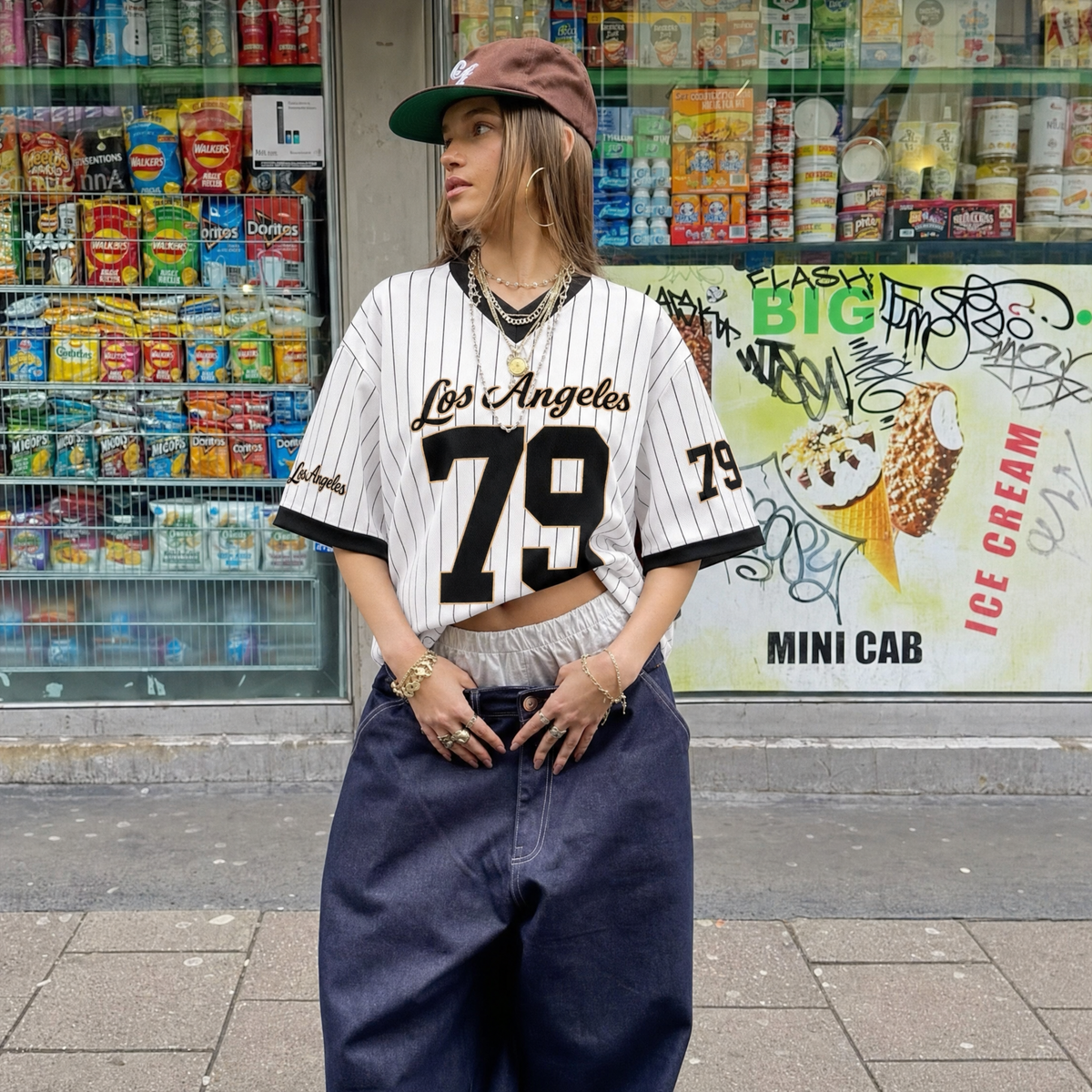 Los Angeles 79 Printed Oversized Jersey
