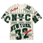 New York 32nd Printed Slim Fit Tee