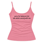 Y2K Slogan Letter Print Cropped Tank Top