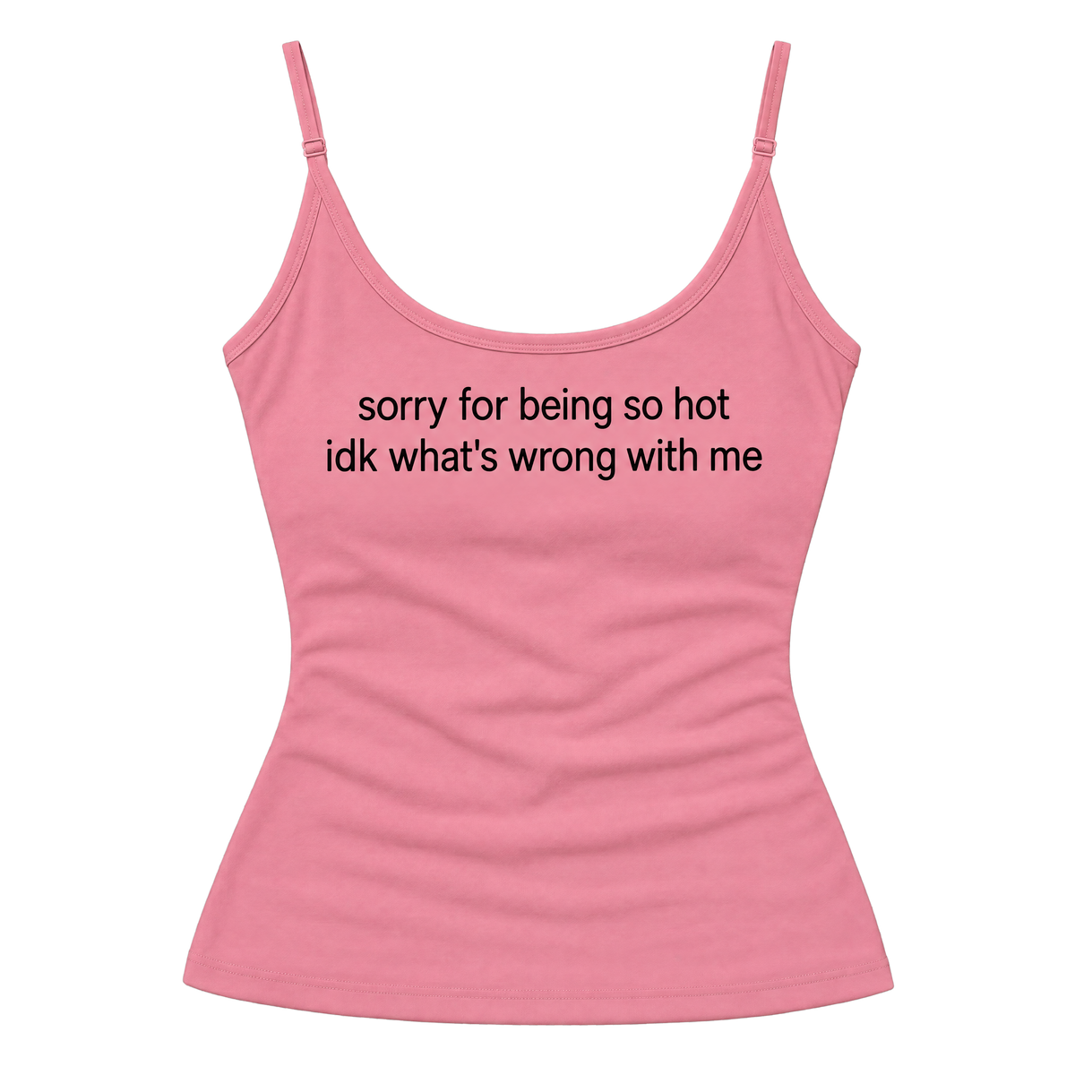 Y2K Slogan Letter Print Cropped Tank Top