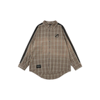 Oversized Plaid Shirt Streetwear Long Sleeve