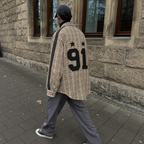 Oversized Plaid Shirt Streetwear Long Sleeve