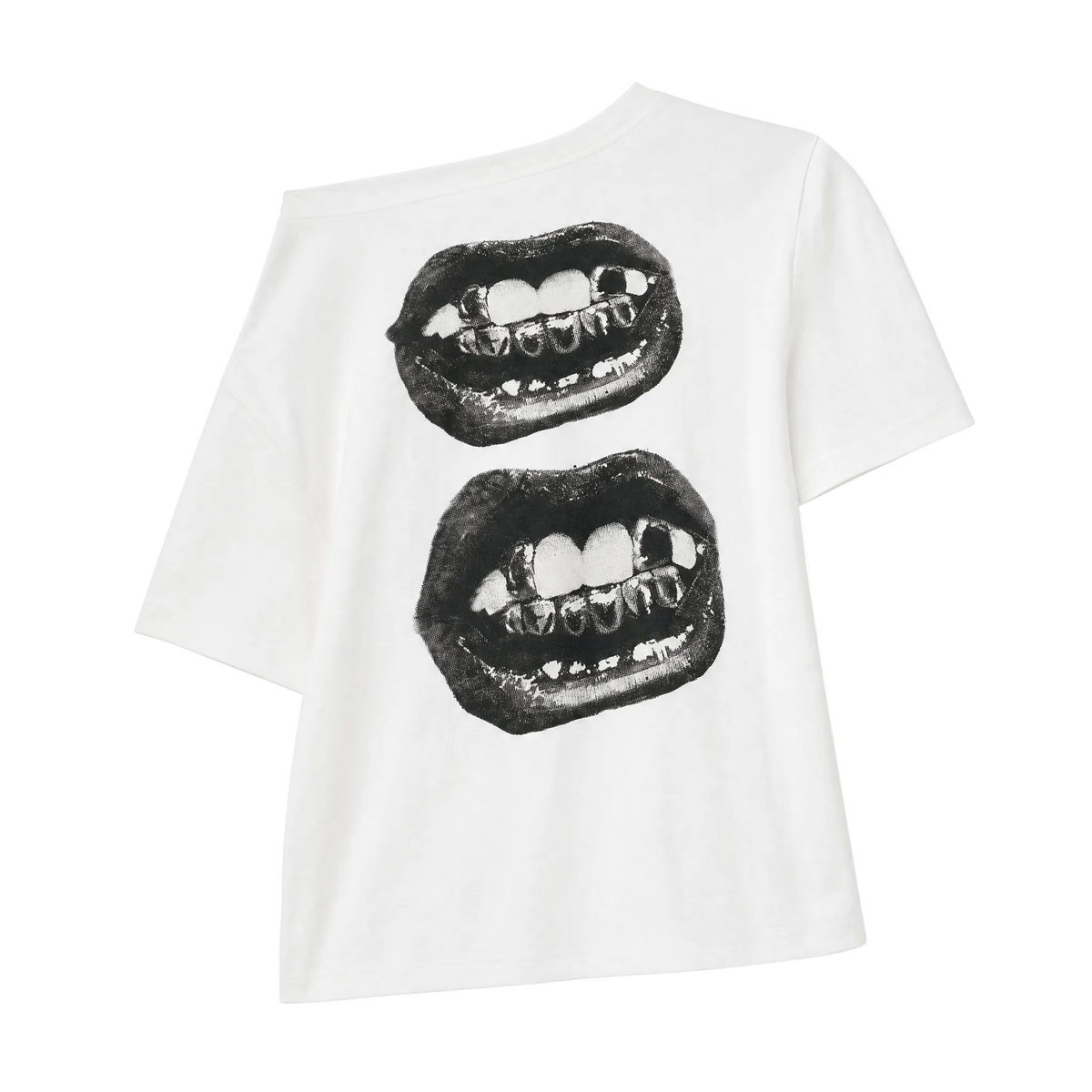 Streetwear Mouth Graphic Loose Tee
