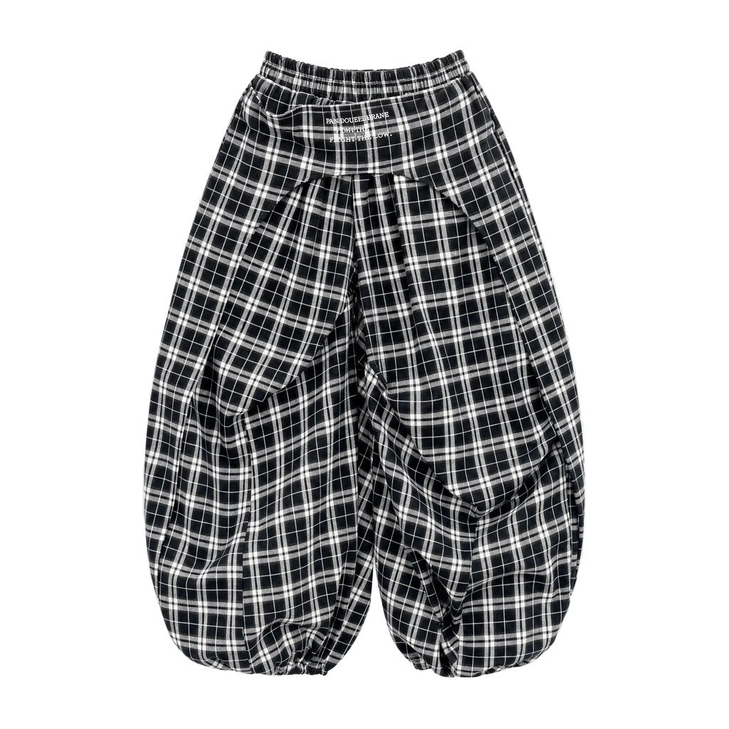 Women Fleece-Lined Oversized Parachute Pants