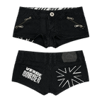 Women Graphic Print Denim Shorts