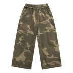 Women Mesh Tie Dye Elastic Streetwear Pants