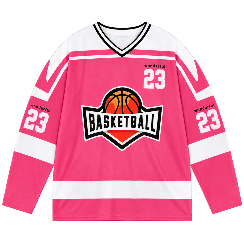 Wonderful 23rd V-Neck Long Sleeve Jersey