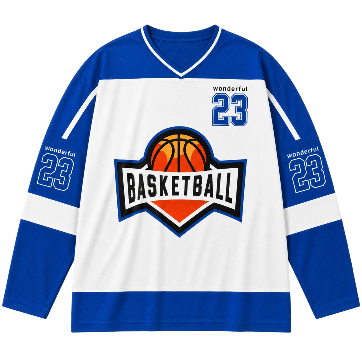 Wonderful 23rd V-Neck Long Sleeve Jersey