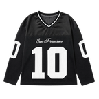 Simple Oversized Long Sleeve Jersey