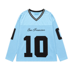 Simple Oversized Long Sleeve Jersey