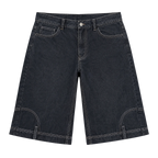High Street Denim Loose Short Jeans