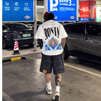 High Street Denim Loose Short Jeans