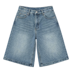 Bermuda Summer Loose Jean Shorts