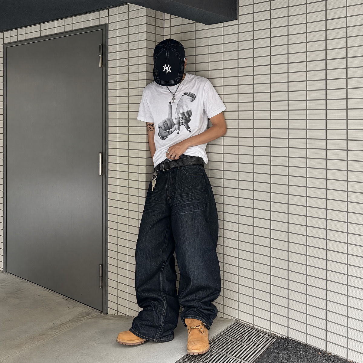 Los Angeles Print Relaxed-Fit Short-Sleeve T-Shirt